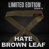 Limited Edition HATE - "BROWN LEAF - Red/Black Tag" - Headband